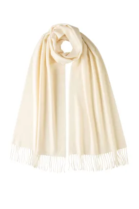 Wide Cashmere Scarf