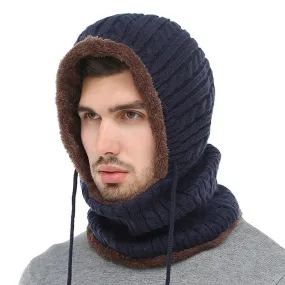 Winter Knitted Hat Beanie Men Beany Skullies Beanies Winter Hats For Women Men Caps Gorras Bonnet Mask Brand Hats