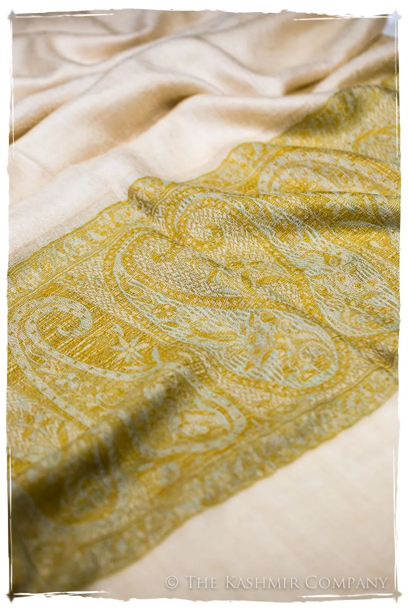 Zaynab Paisley Frontière Pashmina Cashmere Scarf