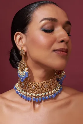 Zeenath Choker Set
 22 kt Gold Plated