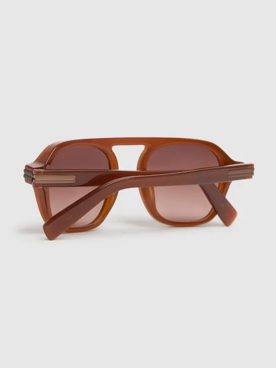 Zegna   Aurora II acetate sunglasses 