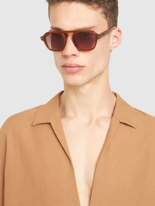Zegna   Aurora II acetate sunglasses 